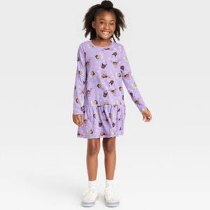 Disney Encanto Purple Long Sleeve Dress